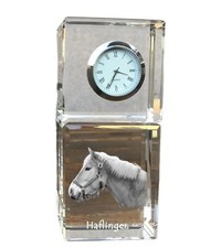 Haflinger - Kristalluhr Avec
