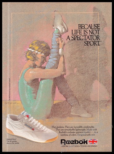 Reebok freestyle aerobic shoe - reebok,