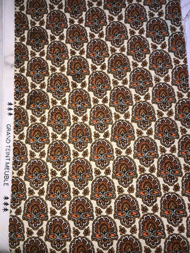 Tissu ancien cretonne - tissu,