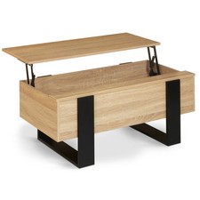 Table basse plateau relevable