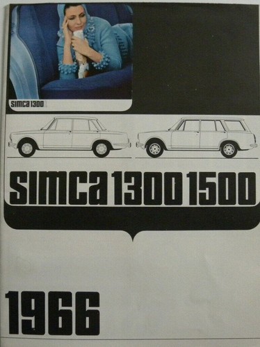 Brochure simca 1300 1500 - simca, /