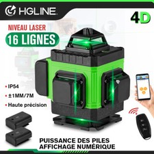 Niveau Laser vert 4D 16 lignes