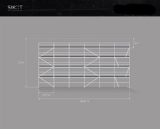 Échafaudage de façade acier