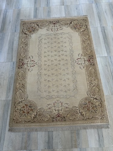 Tapis vintage noué main - tapis,