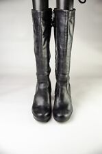 Airstep Black Ziper Italian Leather Boots Size 6.5US 36EU SALE!