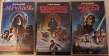 VHS Trilogie Star wars, édition originale, version française, réédition 1995 THX