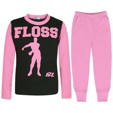 Enfants Pyjama Fille Rose Bébé Trendy Floss A2Z Imprimé Noël Vêtement de Loisirs
