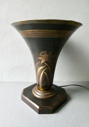 Lampe art deco - lampe, signée