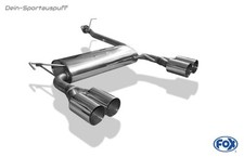 FOX Duplex Échappement Sport Transversal Honda Prélude 4 Type BB2 BB3 Bj.92-96