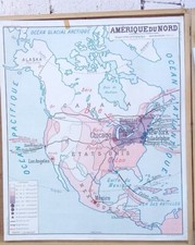 affiche scolaire carte murale