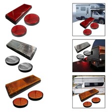 Lot de 3 réflecteurs de nuit pour , bande réfléchissante pour remorque