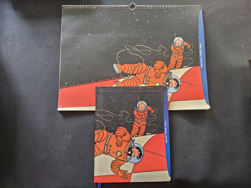 Tintin serie lune - lune,