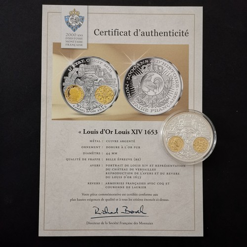 Medaille cuivre argenté - medaille,