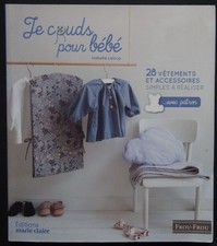 § livre je couds pour bébé - 28 créations à coudre  - Isabelle Leloup