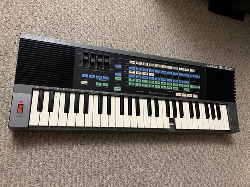 Casio 200 sampling - casio, sk-200