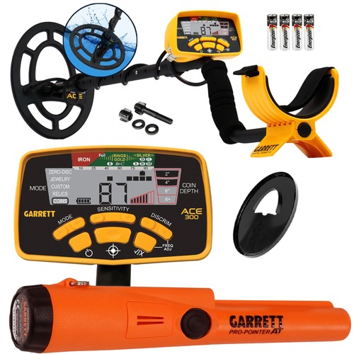Garrett ace 300 metal - garrett,