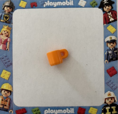 Playmobil tasse orange - tasse,