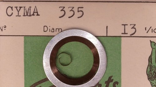 Ressort barillet montre - montre, cyma