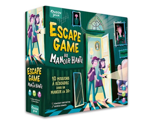 Escape game manoir hanté - escape,