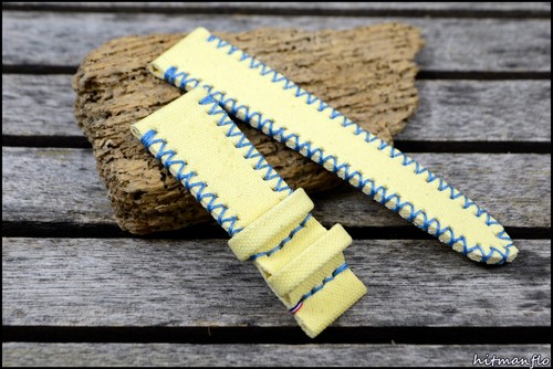 Bracelet canvas vert 60 - canvas,