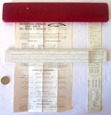 ANCIENNE RÈGLE À CALCUL