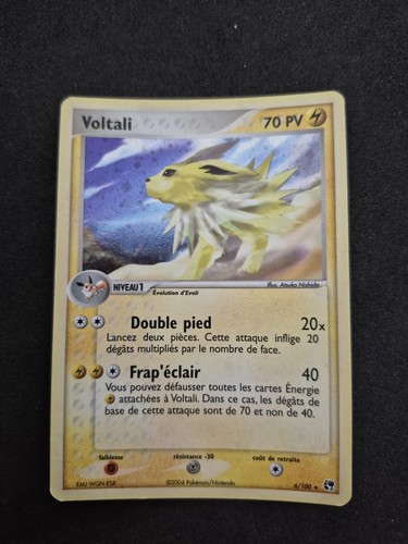 Carte pokémon voltali 100 - pokémon, 6/100