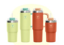 Pre-Order Tupperware Big T Bundle Set 37 & 21 oz Marigold Muse & Limelight Green