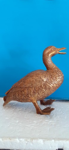 Grand canard bronze - canard, dorÉ
