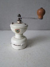 moulin à café Peugeot Diabolo  ancien  blanc  manuel