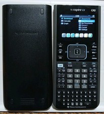 Texas Instruments TI-Nspire CX CAS Graphing Calculator Color with Cover TESTED 