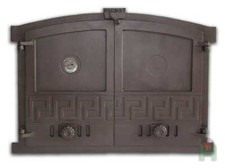 Porte En Fonte Pour Four À Pain Avec Thermomètre H2002 600x430