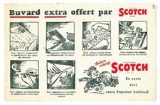 ***SCOTCH Tape _ 6 Use Thumbnails *** Antique Blot 21 x 13.5