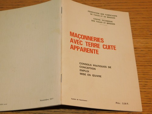 Maçonnerie avec terre cuite - avec,