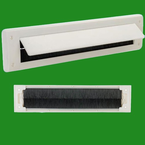 Blanc pvc porte lettre - blanc,
