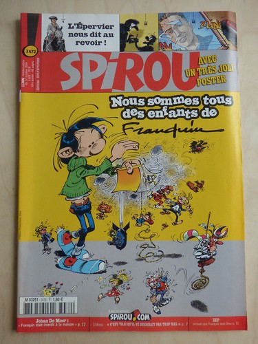 Spirou 3472 poster - spirou, +