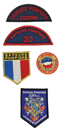 Lot tissus sapeurs - 5,