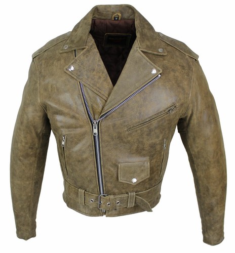 Veste cuir moto homme - veste,