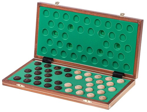 Square jeux dames bois - bois,