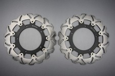 Paire Disques Frein Avant Wave