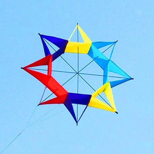 Cerf volant hexagonal - cerf-volant,