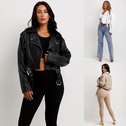 Pour femme motard veste - pour,