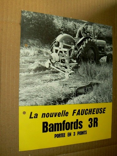 Prospectus tracteur faucheuse - tracteur,