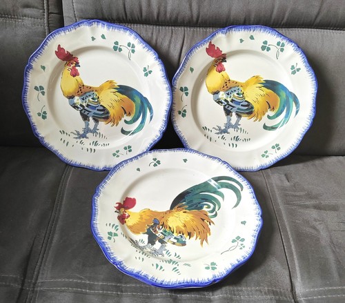 Assiettes les coq luneville - les,