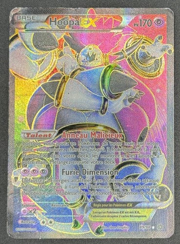 Carte pokemon hoopa 98 - pokemon, ex