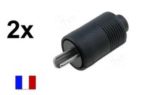 LOT DE 2 FICHES HP DIN HAUT