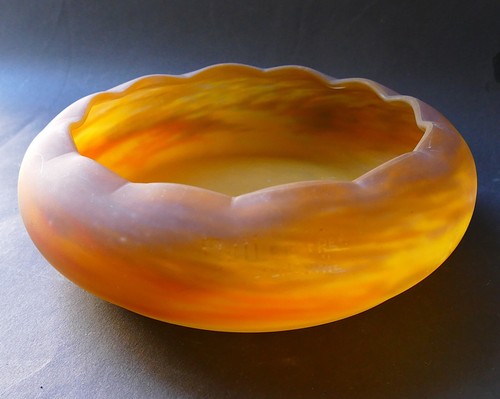 Coupe vase polylobé art - vase,