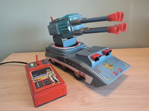 Vintage rare tin toy remote - vintage,