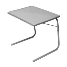 TABLE MATE XL TV TRAY EXTRA LARGE FOLDING TABLE - GRAY