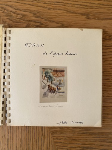 Livret album photos oran - album,