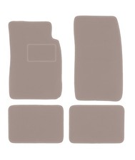 Tapis de sol en velours Beige
